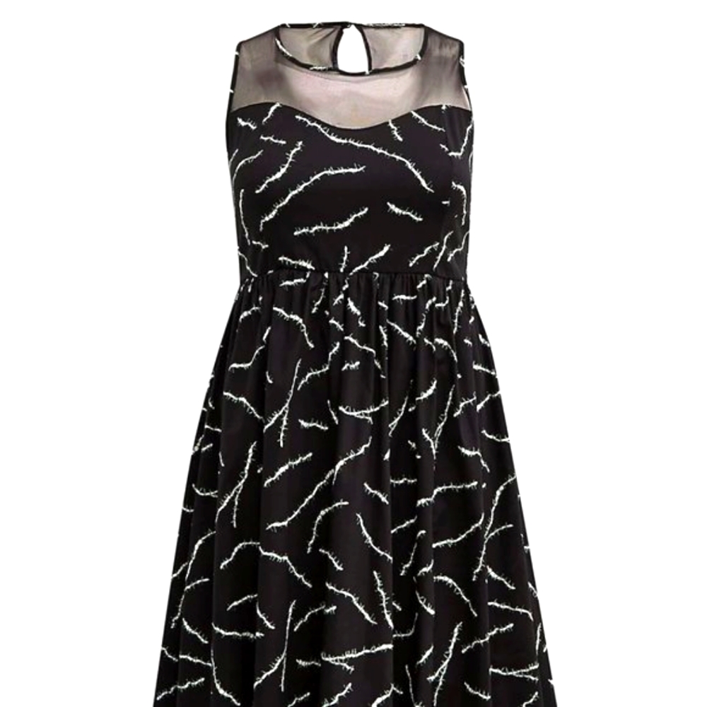 ❤️NWT TORRID UNIVERSAL MONSTERS FRANKENSTEIN DRESS - PLUS SIZE 1X - HALLOWEEN - Picture 10 of 11